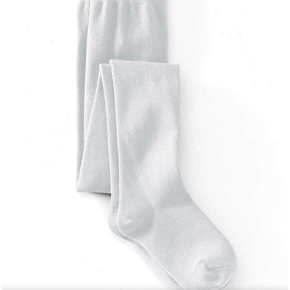 Lands End Girls Tights Size Small Solid White NEW Style #434598 - Picture 5 of 7